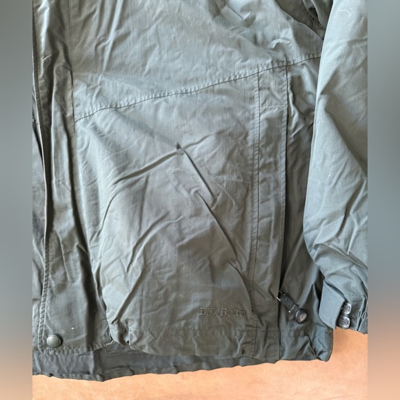 LL Bean Vintage Mens 3 In 1 Jacket Green Jacket Nylon And Polyester Size XL - Picture 3 of 9
